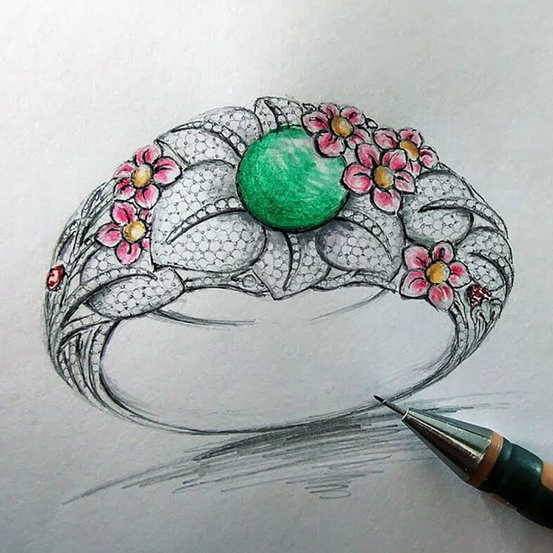 Jewellery design art deals